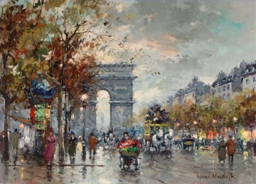 5 Ölbilder verkaufen - Antoine Blanchard Arc de Triomphe 5